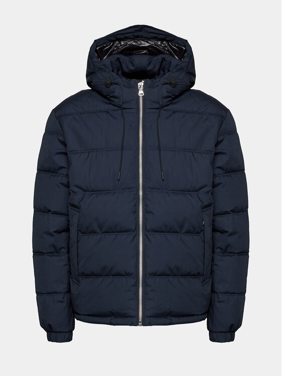 Sisley Sisley Zimska jakna 23VFSN02J Tamnoplava Regular Fit