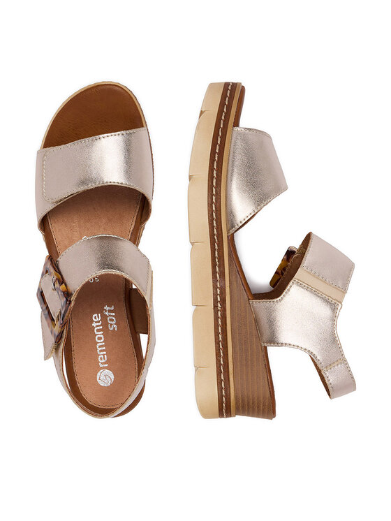 Remonte Remonte Sandalen CEO-D2L53-90 Goldfarben