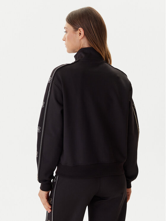 Guess Guess Суитшърт V5BQ15 KCX22 Черен Regular Fit