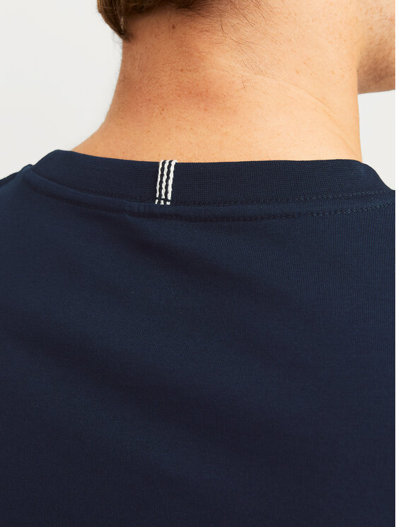Jack&Jones Jack&Jones Majica Fredeiksberg 12262492 Mornarsko modra Regular Fit