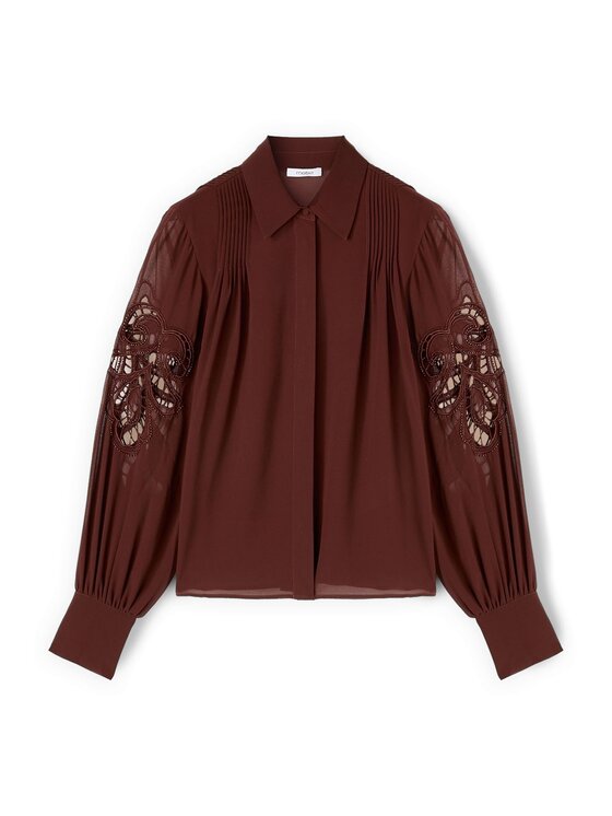 Motivi Motivi Camicia 5275Q000871N022 Marrone Regular Fit