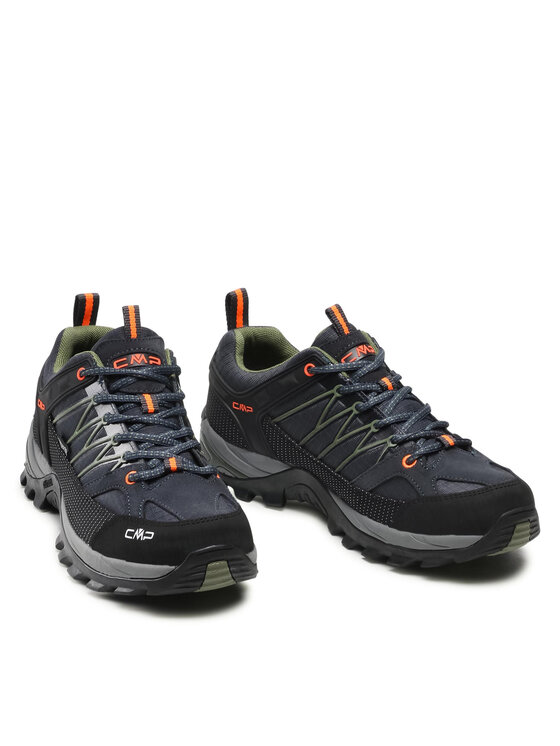 CMP CMP Bakancs Rigel Low Trekking Shoe Wp 3Q54457 Fekete