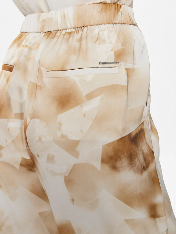 Calvin Klein Calvin Klein Riidest püksid K20K206884 Beež Regular Fit