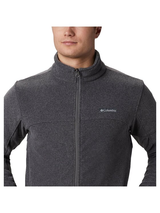 Columbia Columbia Polar Basin Trail III Full Zip Fleece Szary Regular Fit