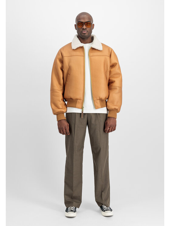 Alpha Industries Alpha Industries Kurtka bomber B-15 MOD Winter Jacket Beżowy Core Fit