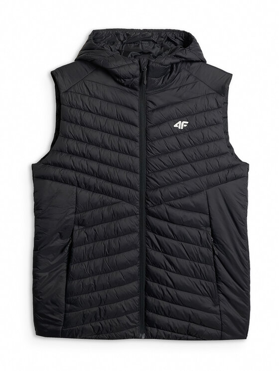 4F 4F Kamizelka BASIC+ Czarny Regular Fit