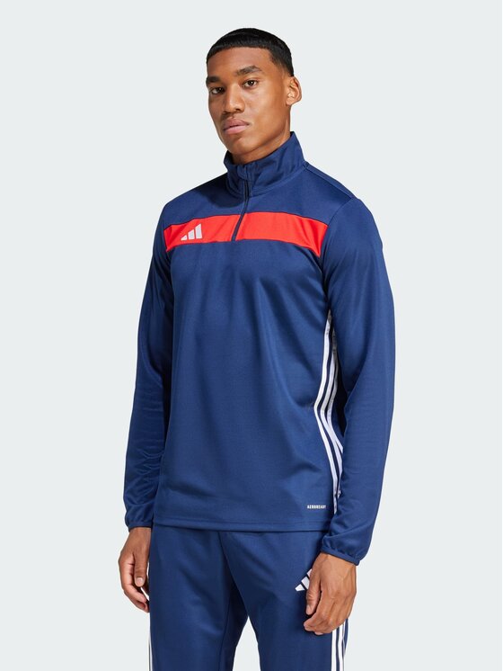 adidas adidas Bluza techniczna 139459 Niebieski jasny Slim Fit