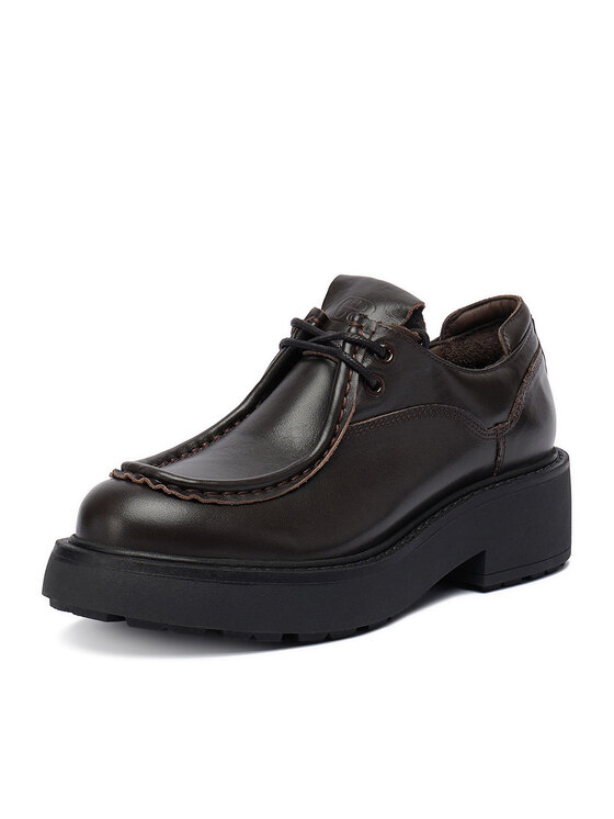 GINO ROSSI GINO ROSSI Nizki čevlji EO-EVI-30309 Temno rjava