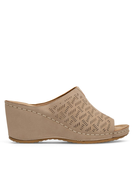 Clara Barson Clara Barson Ciabatte WYL0510-05 Beige