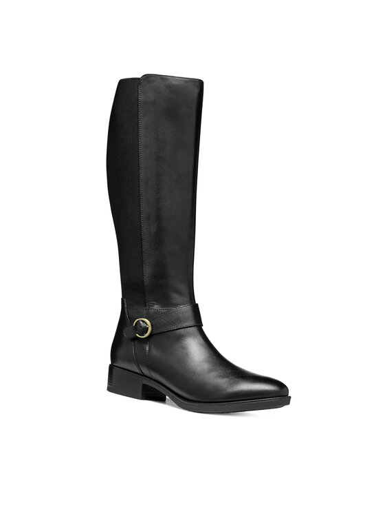 Geox Geox Cizme D Felicity D46G1C 043NH C9999 Negru