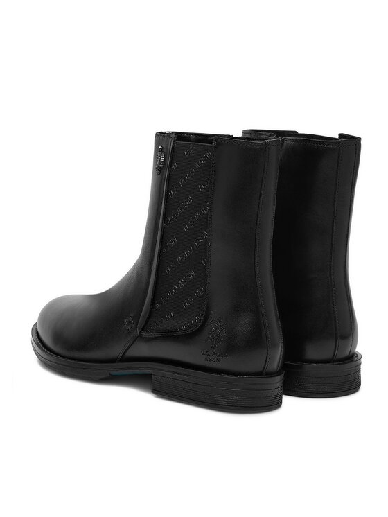 U.S. Polo Assn. U.S. Polo Assn. Μποτάκια με λάστιχο CEO-INGRID002W/EL1 Μαύρο