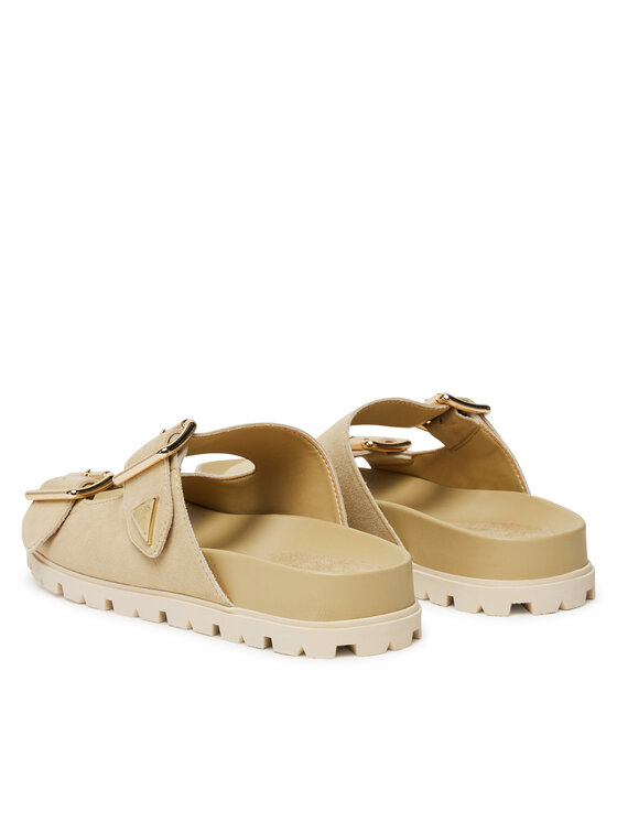 Guess Guess Klapki FLTFST SUE03 Beżowy