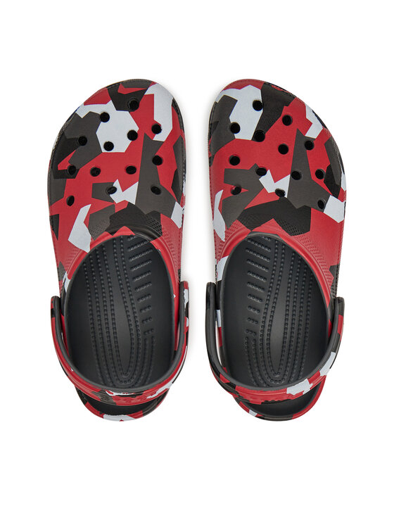 Crocs Crocs Klapki Geo Camo Clog 211009 Kolorowy