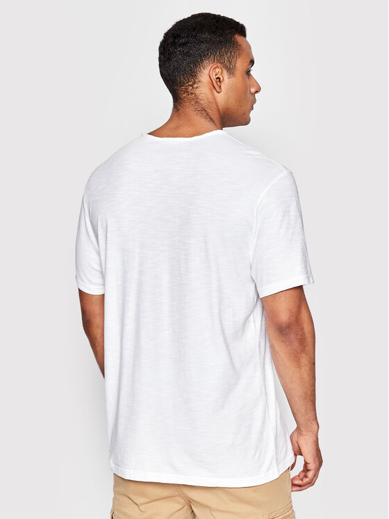 United Colors Of Benetton United Colors Of Benetton T-krekls 3JE1J4264 Balts Relaxed Fit