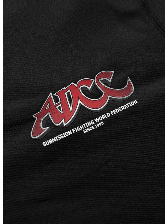 PITBULL PITBULL Bluza ADCC SMALL LOGO NUGGET Czarny Regular Fit