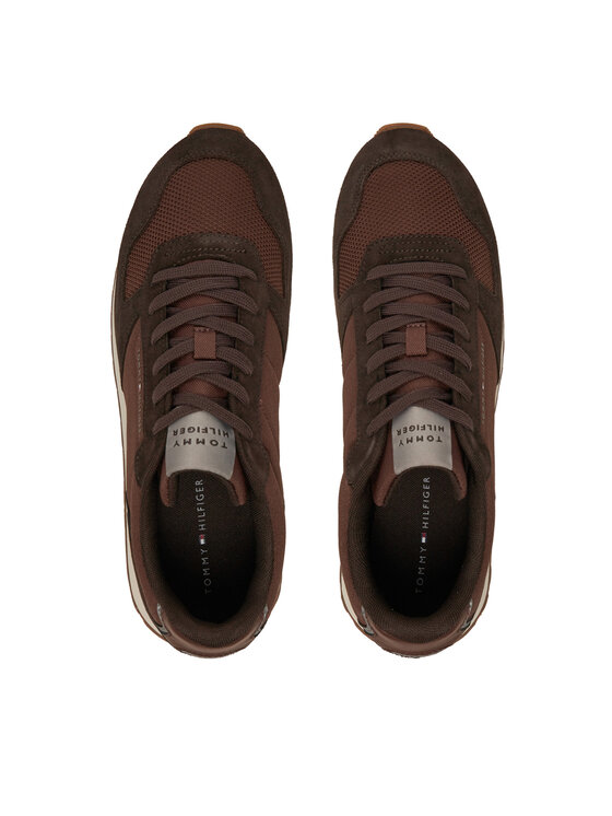 Tommy Hilfiger Tommy Hilfiger Tossud New Runner Eva Trainers FM0FM05454 Pruun