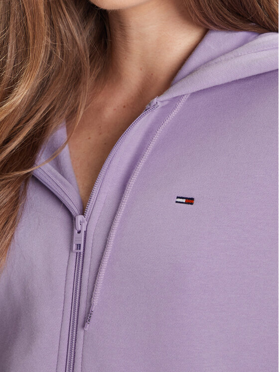 Tommy Jeans Tommy Jeans Pulóver Flag DW0DW19729 Lila Regular Fit