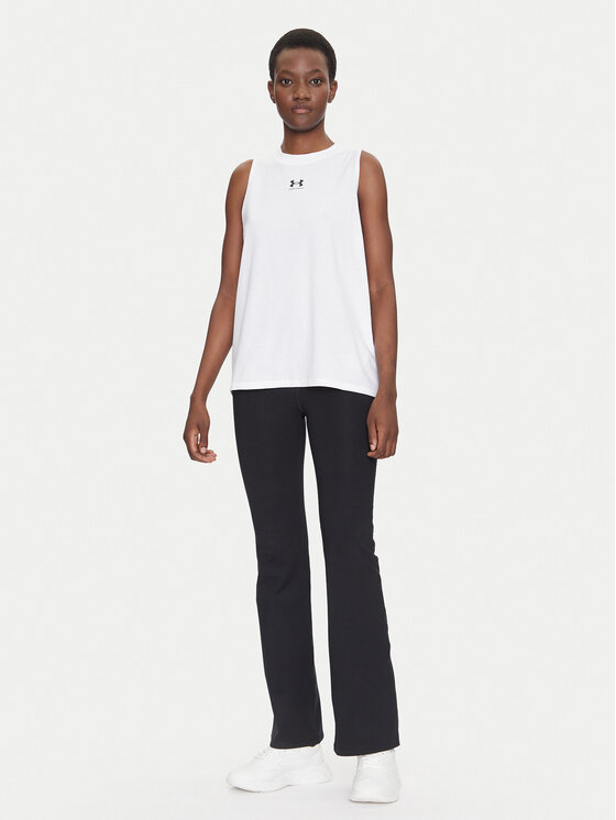 Under Armour Under Armour Tehniline särk Rival Muscle 1383659 Valge Regular Fit