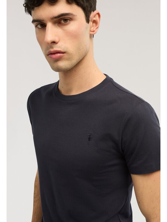 Trussardi Trussardi T-Shirt G0228000123N034 Niebieski Regular Fit