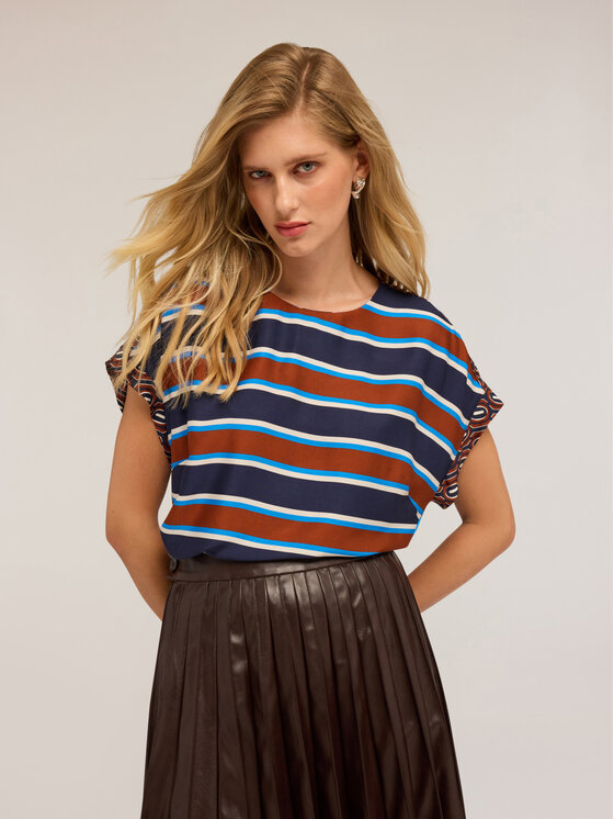 Motivi Motivi Blusa 2807W000755N0Z4 Blu Regular Fit