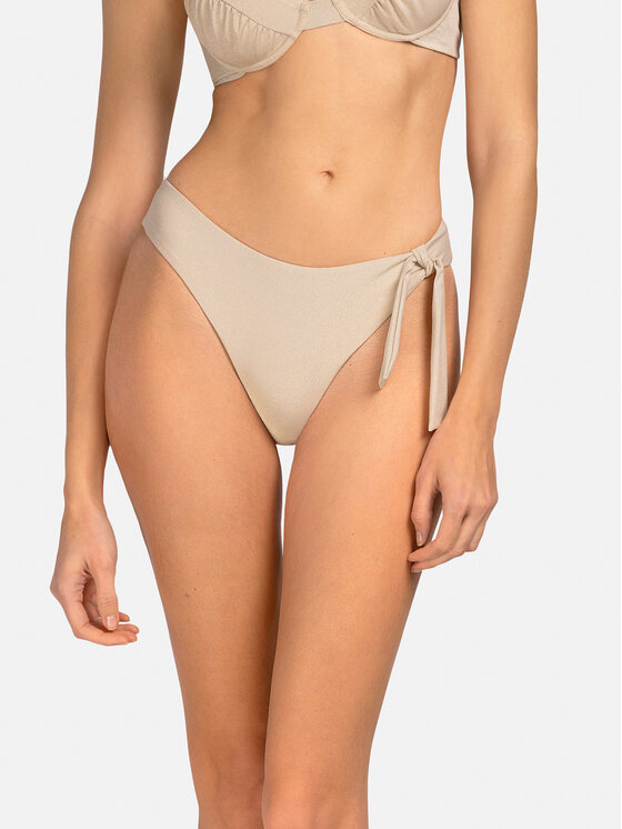Miss Lou Miss Lou Bikini pezzo sotto D-LG3-E Écru