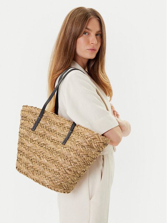 Pieces Pieces Handtasche 17154658 Beige