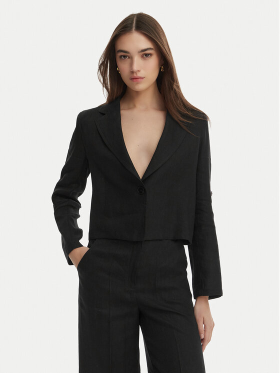 Marella Sacou Papiro 2615041042 Negru Regular Fit