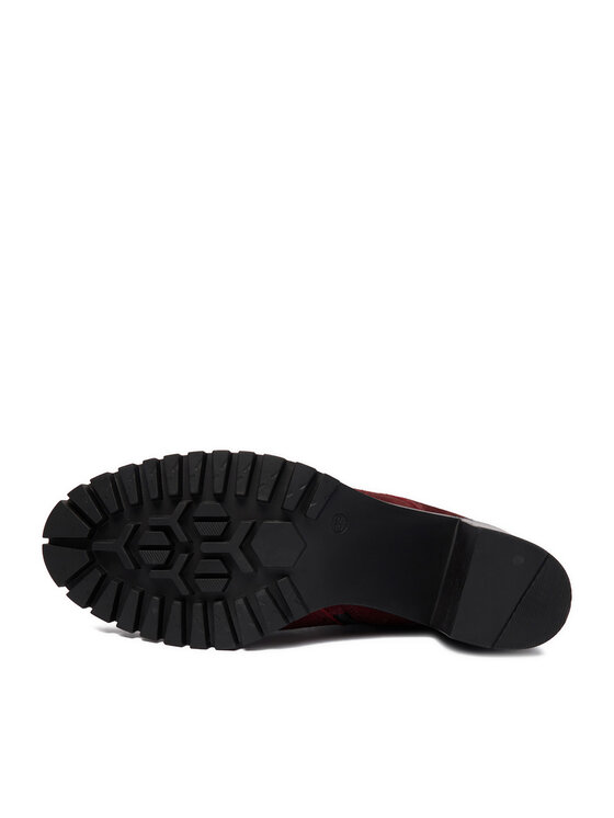 Lasocki Lasocki Schnürschuhe CEO-WI23-LUM-02 Dunkelrot