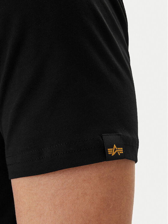 Alpha Industries Alpha Industries Póló szett 258500 Fekete Regular Fit