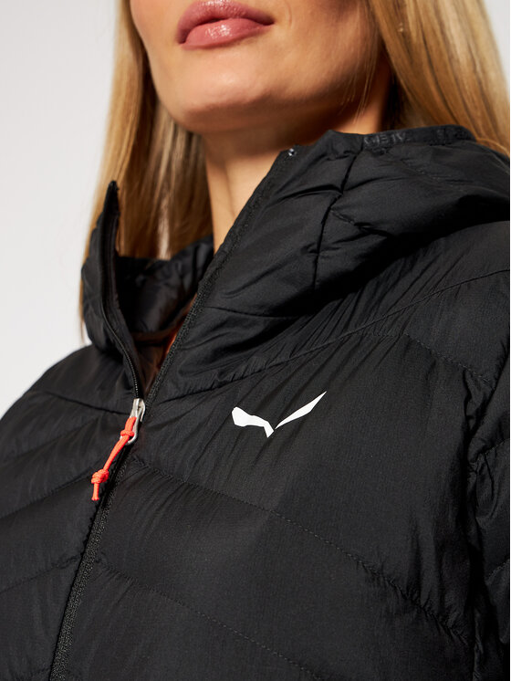 Salewa Salewa Μπουφάν πουπουλένιο W Brenda 27884 Μαύρο Regular Fit