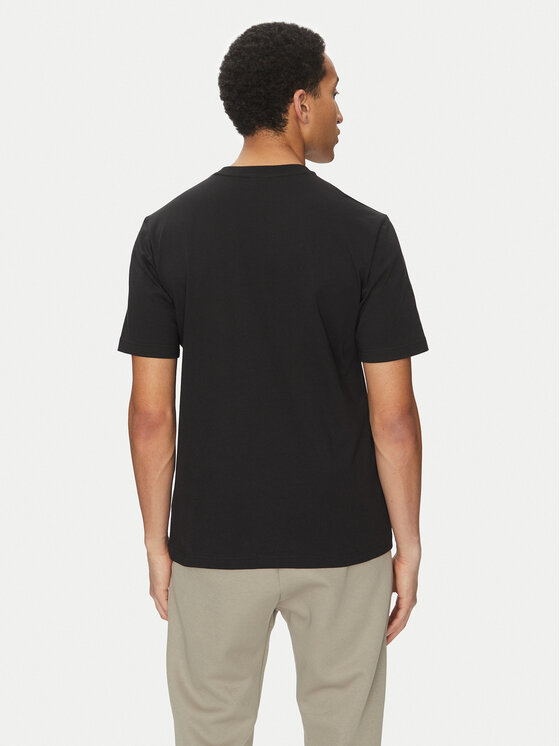 adidas adidas T-Shirt Future Icons 3 Bar Logo JI8770 Czarny Regular Fit