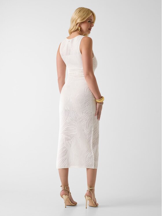 Guess Guess Повсякденна сукня 181548 Білий Classic Fit