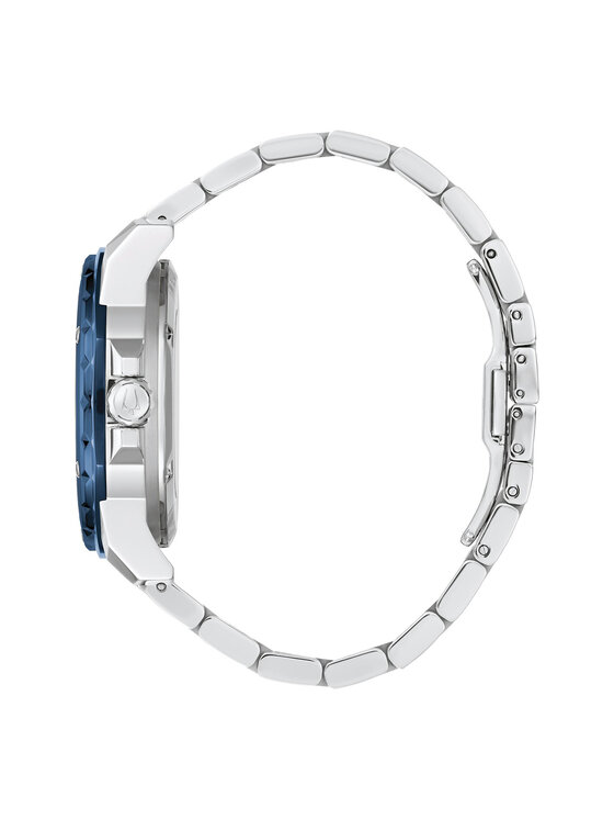 Bulova Bulova Zegarek 98A302 Srebrny