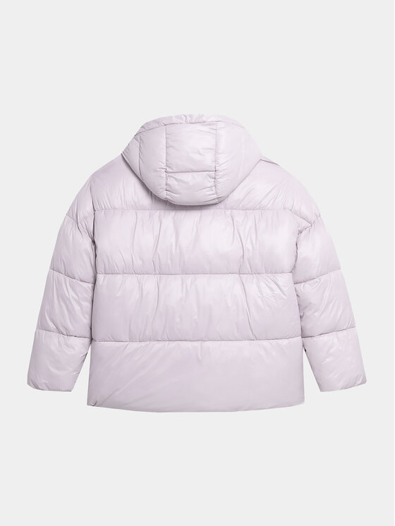 4F 4F Зимно яке 4FAW23TDJAF231 Виолетов Regular Fit