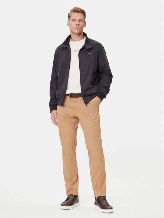 Gant Gant Kurtka bomber 7006381 Czarny Regular Fit
