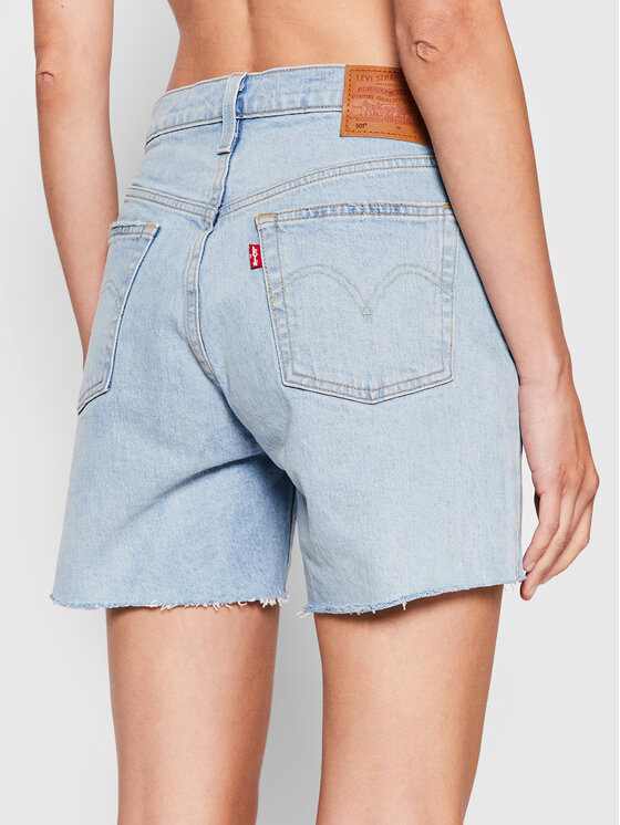 Levi's® Levi's® Дънкови шорти 501® 85833-0018 Син Slim Fit