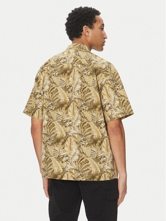 Alpha Industries Alpha Industries Košulja Honolulu Safari 156139 Zelena Loose Fit