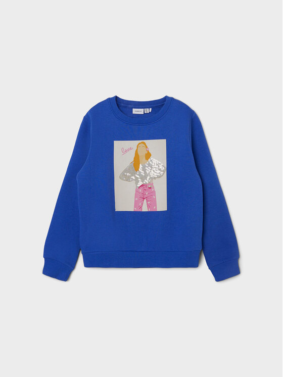 NAME IT NAME IT Sweatshirt 13221346 Blau Regular Fit