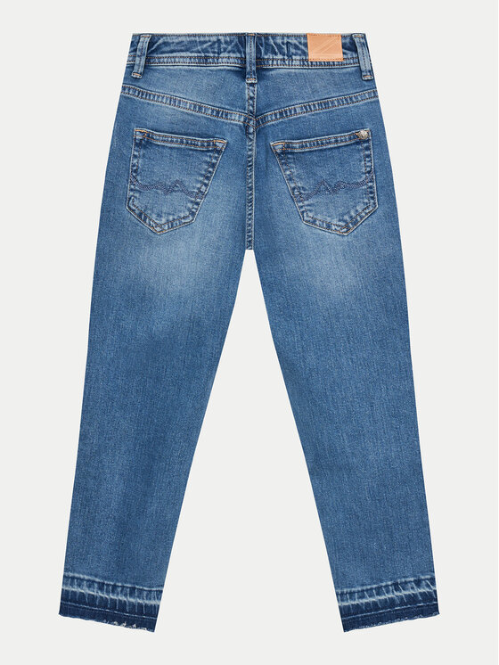 Pepe Jeans Pepe Jeans Jeans hlače Tapered Jeans Hw Jr PG201678 Modra Regular Fit