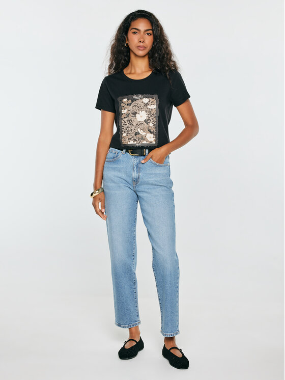 BIG STAR BIG STAR T-Shirt RELLKA Czarny Basic Fit