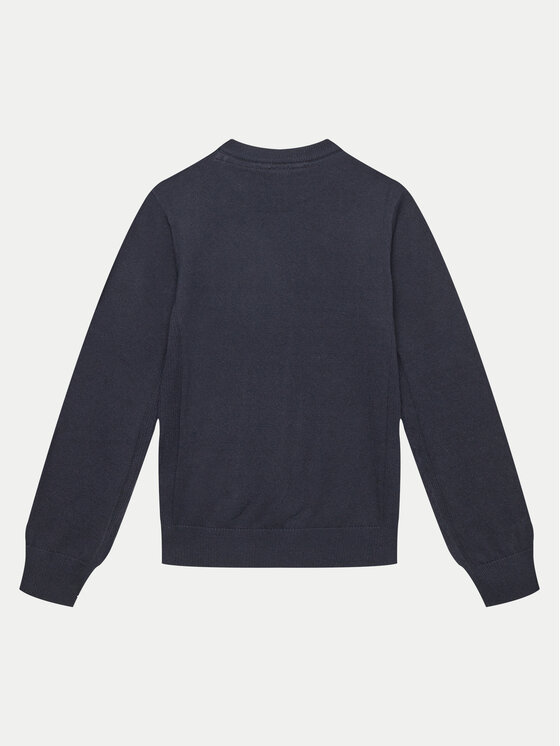 Guess Guess Sweter L0YR03 Z2VV0 Granatowy Regular Fit