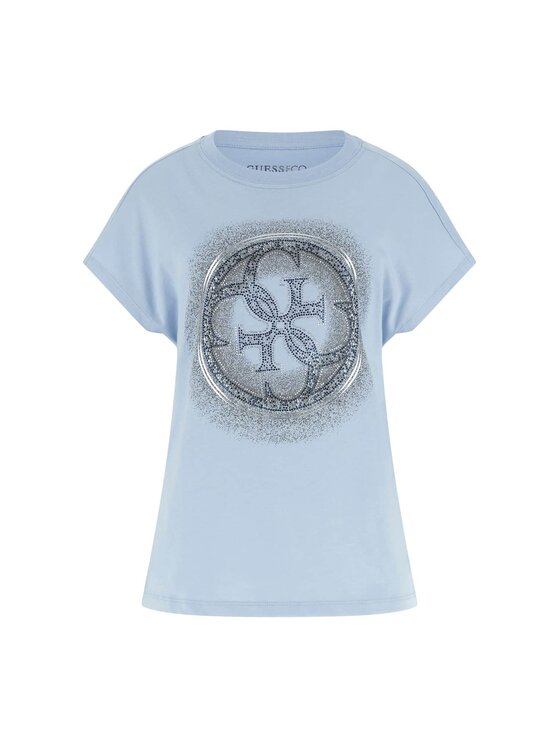 Guess Guess T-Shirt 176091 Niebieski Classic Fit