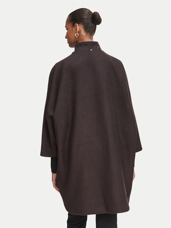 Rinascimento Rinascimento Kevad-sügis mantel CFC0130344003 Tumepruun Oversize