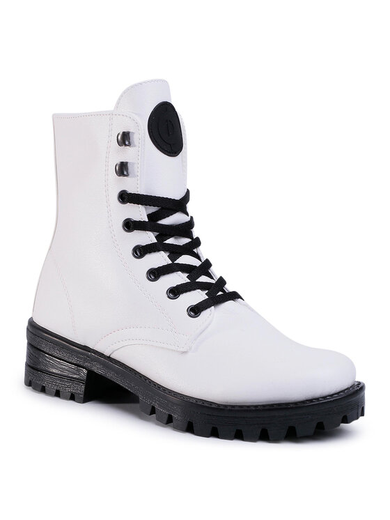 Scarponcini Halk Bianco