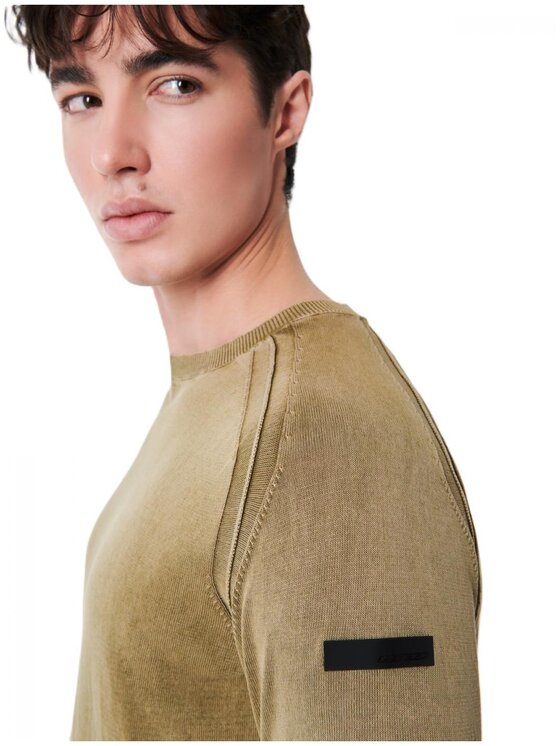 RRD RRD Sweter 25102-84 Beżowy Regular Fit
