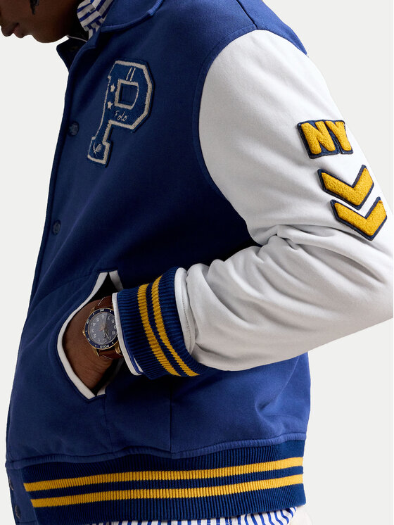 Polo Ralph Lauren Polo Ralph Lauren Куртка бомбер 710964979001 Голубий Regular Fit