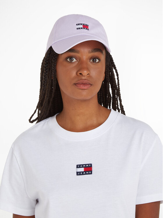 Tommy Jeans Tommy Jeans Kapa s šiltom Heritage AW0AW15848 Vijolična