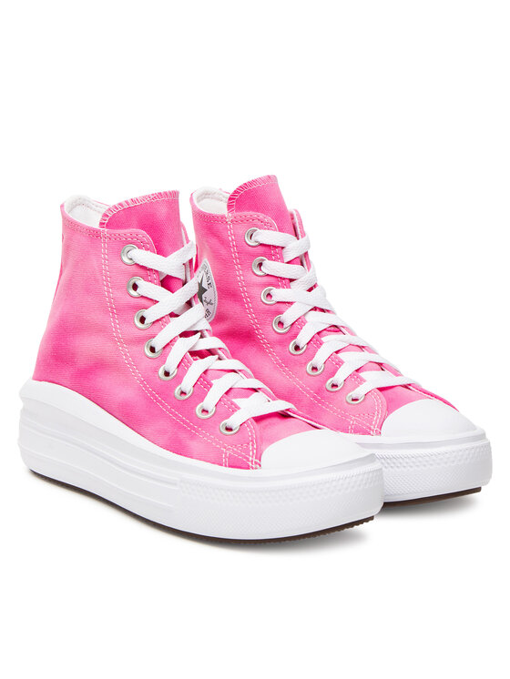 Converse Converse Trampki Chuck Taylor All Star Move Platform A11817C Różowy