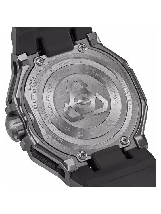 Casio Casio Zegarek GWR-B3000B-8AER Szary