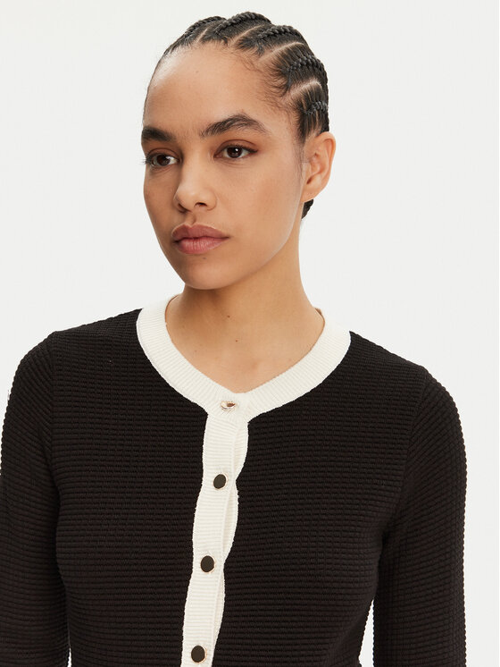 Morgan Morgan Cardigan 251-MBEYA Negru Regular Fit